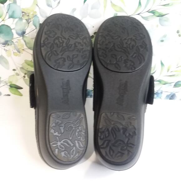 Alegria Lauren Lau Iridescent‎ Sparkle Clogs Sz 6 Nursing Pharm Healthcare - Picture 6 of 9